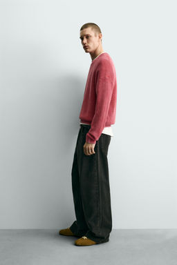 WASHED RIBBED TEXTURE JUMPER - Zara фото 4