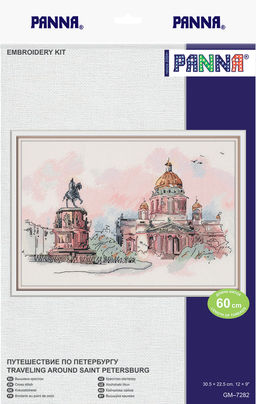 Набор для вышивания PANNA GM-7282 Путешествие по Петербургу