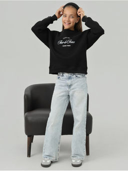 Свитшот Начес Клуб Черный Девочка - София фото 7