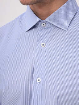 Сорочка мужская длинный рукав GREG 211/117/145/Z/1p STRETCH_GB  фото 10