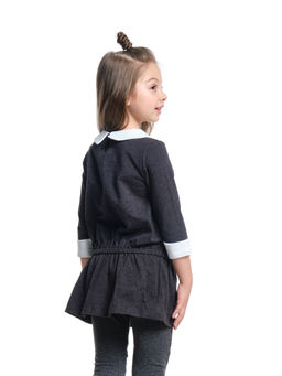 Футболка для девочки UD 1228 черный - Mini maxi фото 11