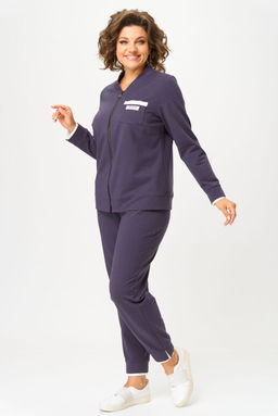 Костюм Bonna Image 889-1/4-Р серо-фиолетовый фото 2