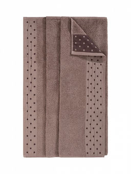 Полотенце для тела 70x140 светло-коричневый махровая ткань - Lucky фото 4