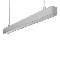 ULO-K10D 30W/5000K/L60/H IP40 SILVER Светильник линейный светодиодный подвесной. Белый свет (5000K). 2800Лм. Алюминий. Цвет серебро. TM Uniel
