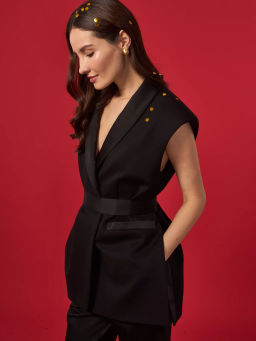 Жилет женский 12411-44021 black - Eleganzza фото 11