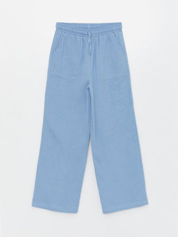 Beli Lastikli Wideleg K?z ?ocuk Pantolon