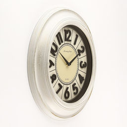 Часы настенные интерьерные «Вектор», серия: Классика, бесшумные, плавный ход, d=40 см, от батарейки 1хАА