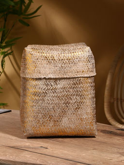 Корзинка плетёная «Аварис», 24×24×28 см