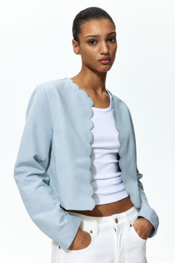 Chaqueta con ribetes festoneados - H&m фото 9