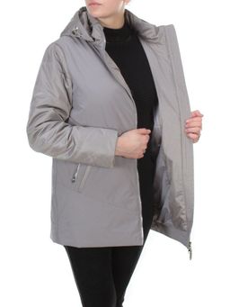 6021 GRAY Куртка демисезонная женская DATURA (100 гр. синтепон) - Fashion фото 8