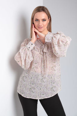 Блуза Modema 542-2 светло-бежевый  фото 5