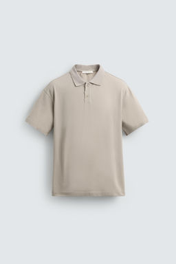 POLO RELAXED FIT LAVADO / Crudo - Zara фото 7