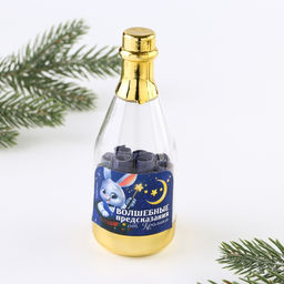 Новогодние пожелания в бутылке Волшебные предсказания, 15 штук - Зимнее волшебство фото 2