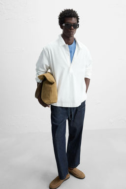 COTTON POLO SHIRT - Zara фото 13