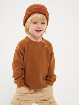 Bisiklet Yaka Uzun Kollu Erkek Bebek Triko Kazak - Waikiki фото 2