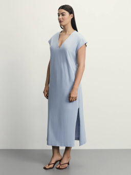 Платье-футболка из хлопка / Zarina  фото 2