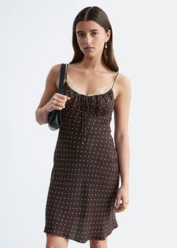 Minivestido con cord?n de ajuste - H&m фото 4