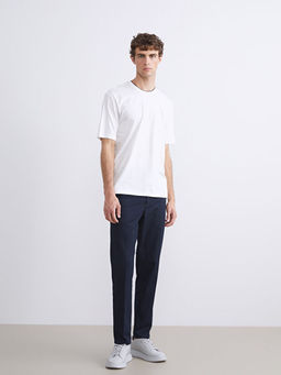 Bisiklet Yaka Penye Erkek Ti??rt