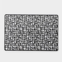 Набор салфеток сервировочных Доляна Милла, 4 шт, 3045 см, цвет чёрный  фото 2