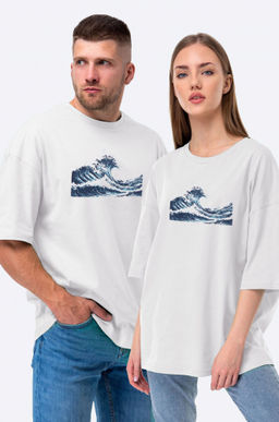 Футболка унисекс оверсайз Happy Fox  фото 9