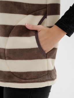 Жилет женский из ультрасофта Полоса - Амадэль фото 9
