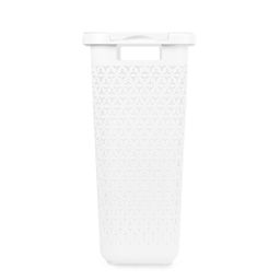 Корзина д/белья Элемент 30л узкая (белый) М9083 - Альтернатива фото 10