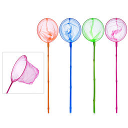 Сачок (ручка бамбук, цвет в ассортименте) (60/20 см.)