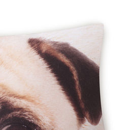 Подушка декоративная Этель Мопс 40х40 см, габардин, 100% п/э  фото 2