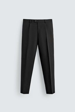 PANTAL?N TRAJE 100% LANA / Negro - Zara фото 5