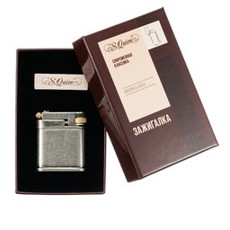 Зажигалка S.QUIRE FL175-Sil