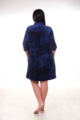 Халат Мелиса т. синий - Марлен фото 3