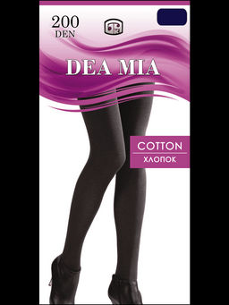 Колготки теплые DEA MIA COTTON 200 (хлопковые) LANA
