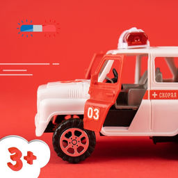 Машина инерционная Скорая помощь - Simaland фото 9