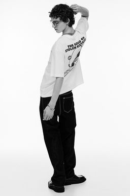 Camiseta con motivo estampado Loose Fit - H&m фото 4