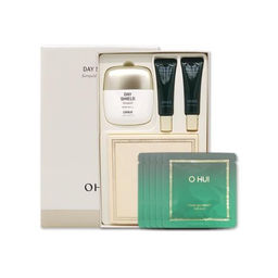 Флюид солнцезащитный в наборе O HUI Day Shield Sunquid Set SPF50+/PA++++, Sunquid 50g (Serum 10мл*2шт. 7мл*2pad - 5шт)