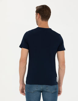 Lacivert Slim Fit Ti__rt