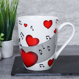 Кружка 400 мл Любовь / K5174 /уп 72/