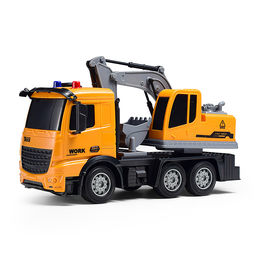 Машина "Стройка" р/у, 27 MHz, в коробке