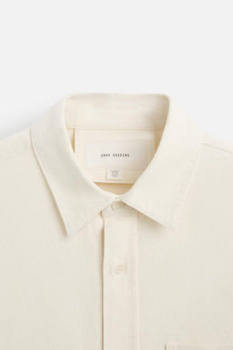 BRUSHED COTTON SHIRT - Zara фото 9