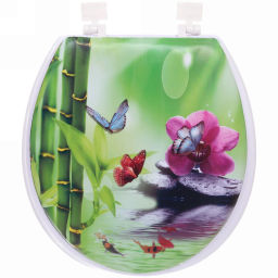 Сиденье для унитаза 36х42 "Орхидея"