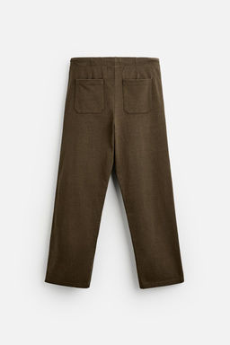 RELAXED FIT JOGGER TROUSERS - Zara фото 22