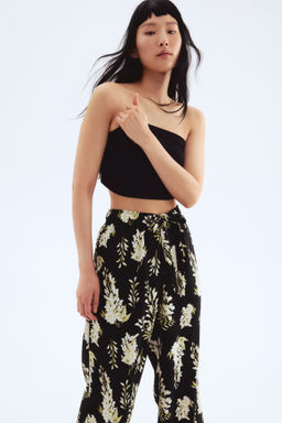 Pantal?n de sarga con cord?n de ajuste - H&m фото 10