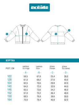 ACOOLA / Куртка детская для девочек Lucille темно-синий  фото 8