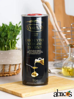 Масло оливковое ж/б Vesuvio Olio Extra Vergine Di Oliva 1 л (Италия) - Sweet Joys фото 2