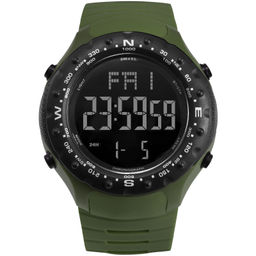 Часы наручные Smael мужские электронные SM1342army-green