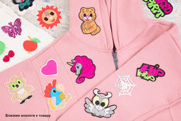 Термоаппликация BLITZ светоотражающая №5 10 шт Единорог 3x3.7 см