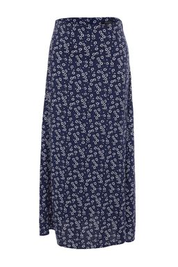 TRENDYOLMILLA Mavi Cicek Desenli Viskon Kumasl? Midi Boy Dokuma Etek TWOSS23ET00295 фото 14