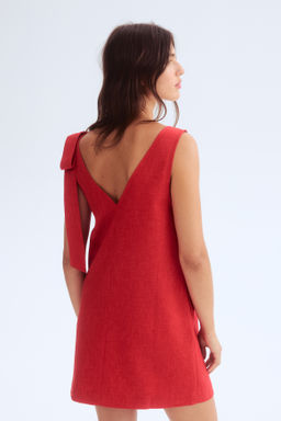 Minivestido con lazada - H&m фото 6