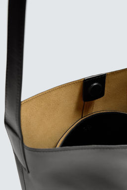LIMITED EDITION LEATHER SHOPPER BAG - Zara фото 5