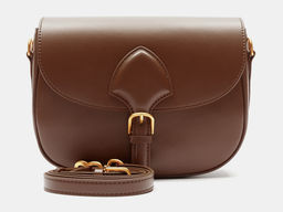 Коричневая кожаная женская сумка из натуральной кожи WK0011 Brown